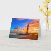 Carte Les phares | Phare d'Itapuã Brésil (Fleur jaune)