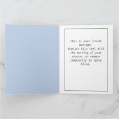 Carte Les pistes d'avion forment un Saltire dans le ciel (Intérieur)