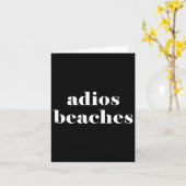 Carte Les plages d'Adios (Fleur jaune)