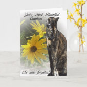 Carte Les plus belles créations de Dieu (Fleur jaune)