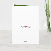 Carte Les plus jolies fêtes de Noël (Dos)