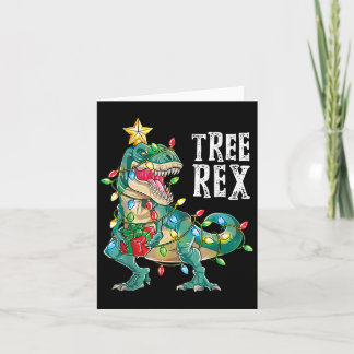 Carte Les plus merveilleux Noël Co Dinosaur Noël Tre