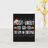 Carte Les Plus Susceptibles D'Aller À La Salle De Fitnes (Fleur jaune)