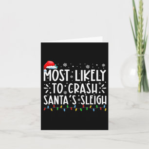 Carte Les Plus Susceptibles D'Écraser Père Noël En Un S