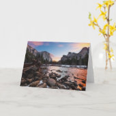 Carte Les portes de Yosemite de la vallée (Fleur jaune)