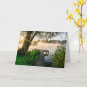 Carte Les premiers Sunrays chez Wesslinger voient (Fleur jaune)
