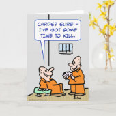 Carte les prisonniers donnent le temps de tuer (Fleur jaune)