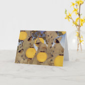 Carte Les propriétaires de lanternes - Maxfield Parrish (Fleur jaune)