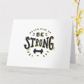 Carte Les proverbes populaires sont forts (Fleur jaune)