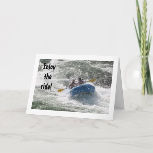 CARTE LES RAFTERS DISENT "PROFITEZ DE LA MARCHE" ET DE V (Devant)