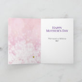 Carte Les raisons pour lesquelles je t'aime pour la fête (Intérieur)