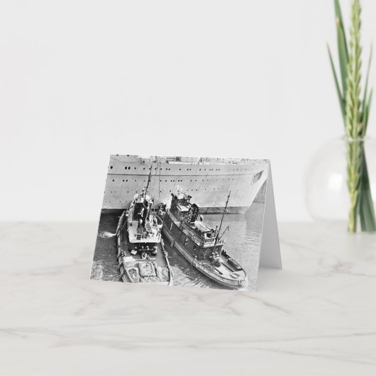 Carte Les remorqueurs aident la Caronie (Devant)