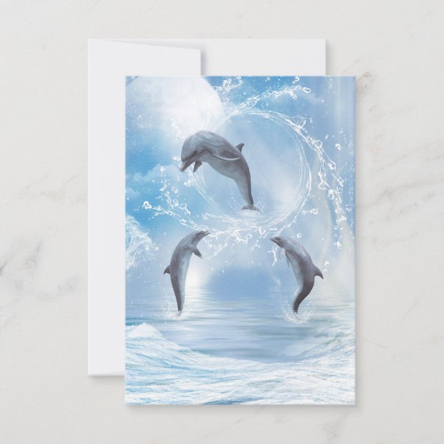 Carte Les Rêves Des Dauphins (Devant)