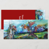 CARTE LES RIDERS DANS LA TEMPÊTE (Devant / Derrière)