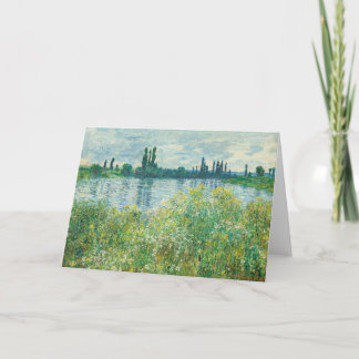Carte Les rives de la Seine par Monet