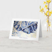 Carte Les Rockies (Fleur jaune)