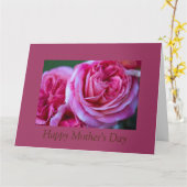 Carte Les roses sont rouges (Fleur jaune)