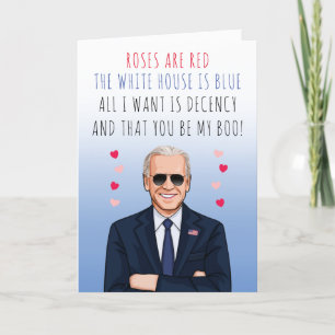Carte Les roses sont rouges La Maison Blanche est bleue