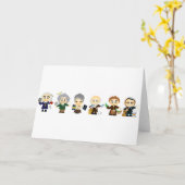 Carte Les scientifiques (Fleur jaune)