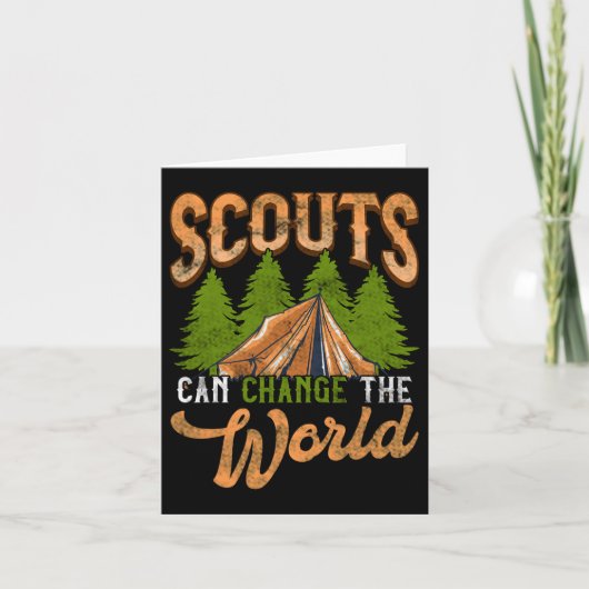 Carte Les scouts peuvent changer le Randonnée du chef du (Devant)