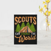 Carte Les scouts peuvent changer le Randonnée du chef du (Fleur jaune)