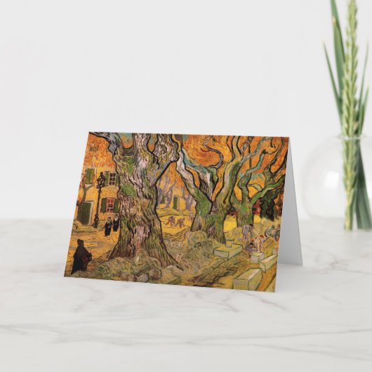 Carte Les sens de la route par Vincent van Gogh (Devant)