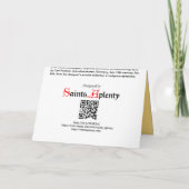 Carte Les Sept Archanges (CP 001; Chromolithographe) (Dos)