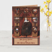 Carte Les Sept Douleurs de la Sainte Vierge Marie (Fleur jaune)