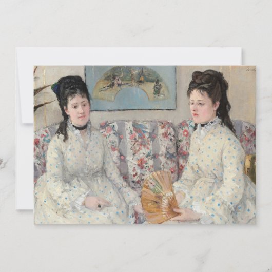 Carte Les Soeurs | Berthe Morisot (Devant)