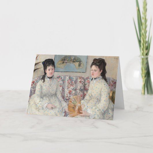 Carte Les Soeurs | Berthe Morisot (Devant)