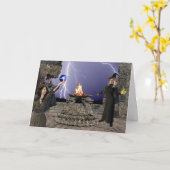 Carte Les soeurs étranges font un sort (Fleur jaune)