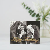 Carte Les soeurs fument la photographie Vintage (Debout devant)