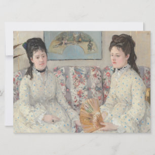 Carte Les Soeurs (par Berthe Morisot)