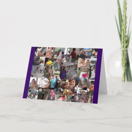 Carte Les soldats marchent avec des haricots (Devant)