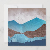 Carte Les sommets Blue Mountain (Dos)