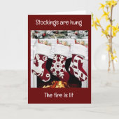 CARTE LES STOCKÉS SONT DES NOËL HONG-CÉLÉBRÉS (Fleur jaune)