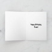 Carte Les surfeurs Collage Joyeux anniversaire (Intérieur)