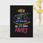 Carte Les tatouages sont de l'art (Fleur jaune)