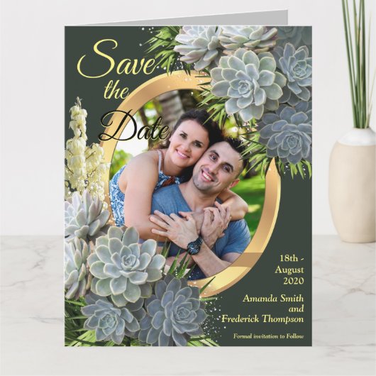 Carte Les teintes succulentes du blues pâle Enregistrer  (Devant)