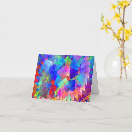 Carte Les temps frivoles...... (Fleur jaune)