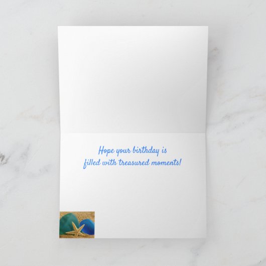 Carte Les trésors océaniques Anniversaire (Intérieur)