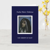 CARTE LES TRISTES DE MARY (Fleur jaune)