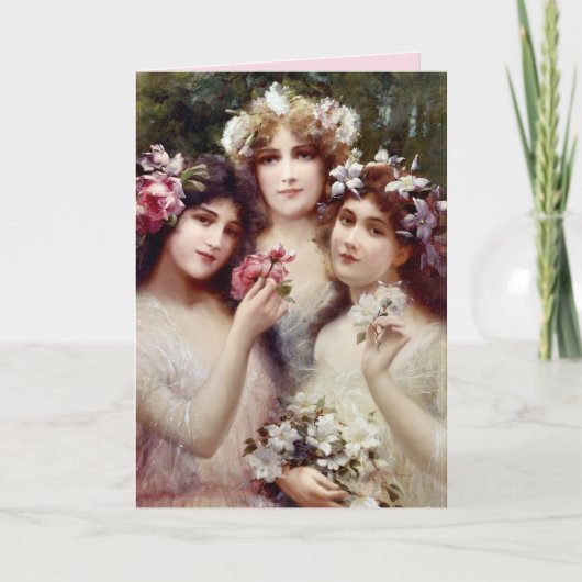 Carte Les Trois Grâces (Devant)