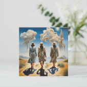 Carte Les Trois Sages (Debout devant)