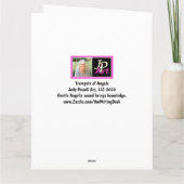 Carte Les trompettes des anges Blank BIG Card (Dos)