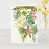 Carte Les tropiques douces (Fleur jaune)