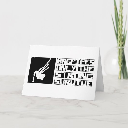 Carte Les tuyaux survivent (Devant)