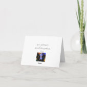 Carte Les vaches viennent à la maison (Dos)