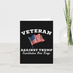 Carte Les vétérans contre la Constitution Trump contre l