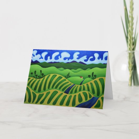 Carte Les vignobles de Californie (Devant)